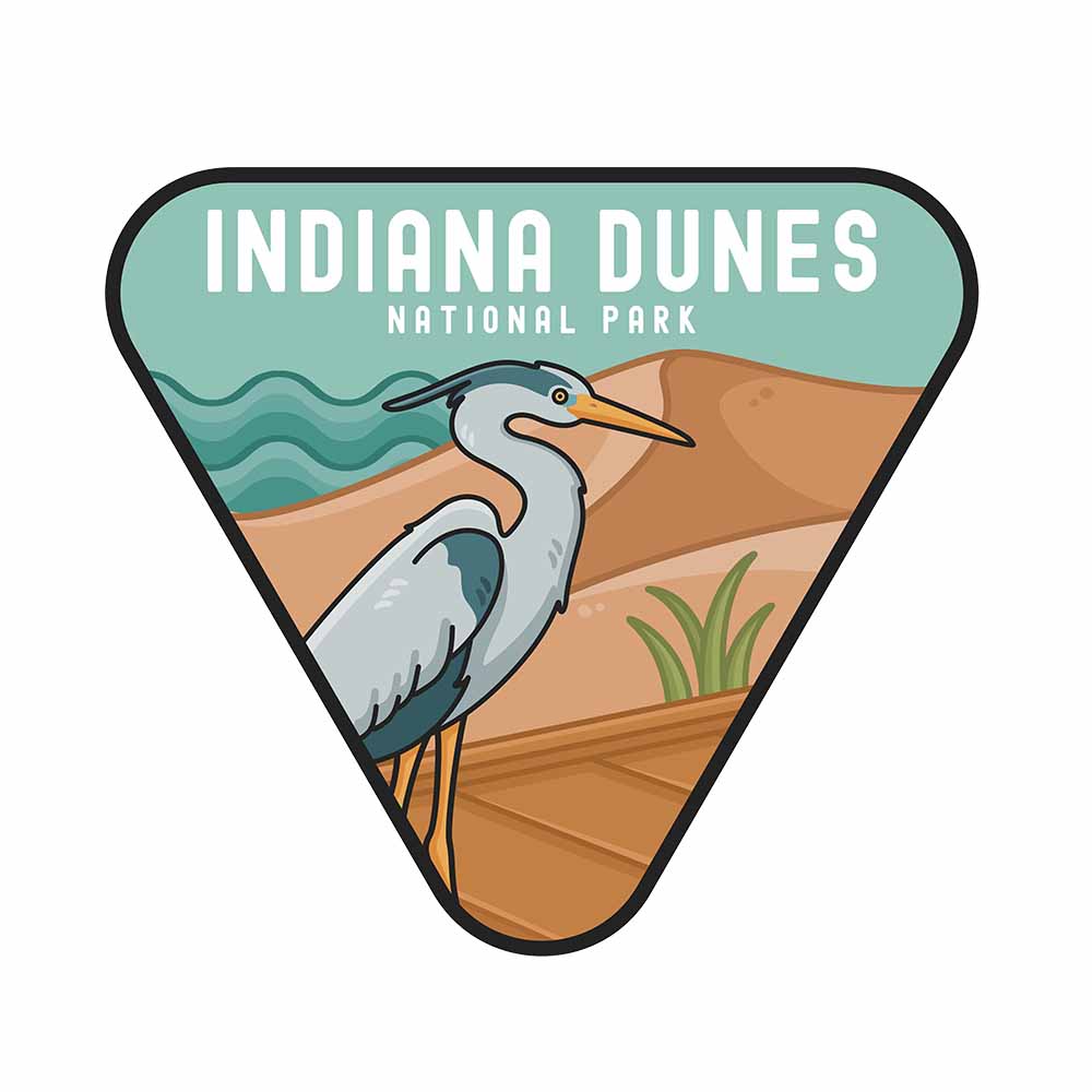 Indiana Dunes National Park Sticker