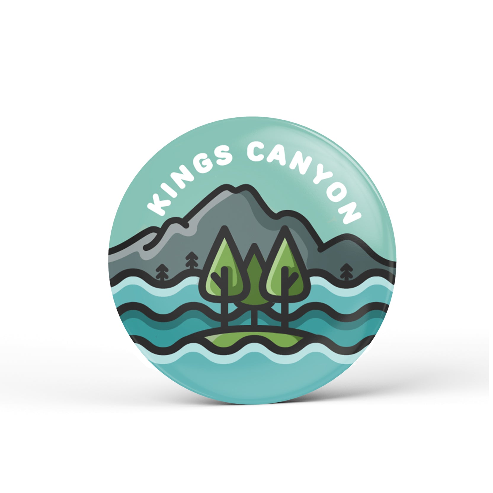 Kings Canyon National Park Button