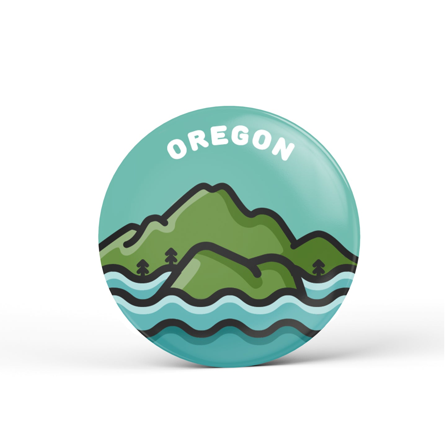 Oregon Button