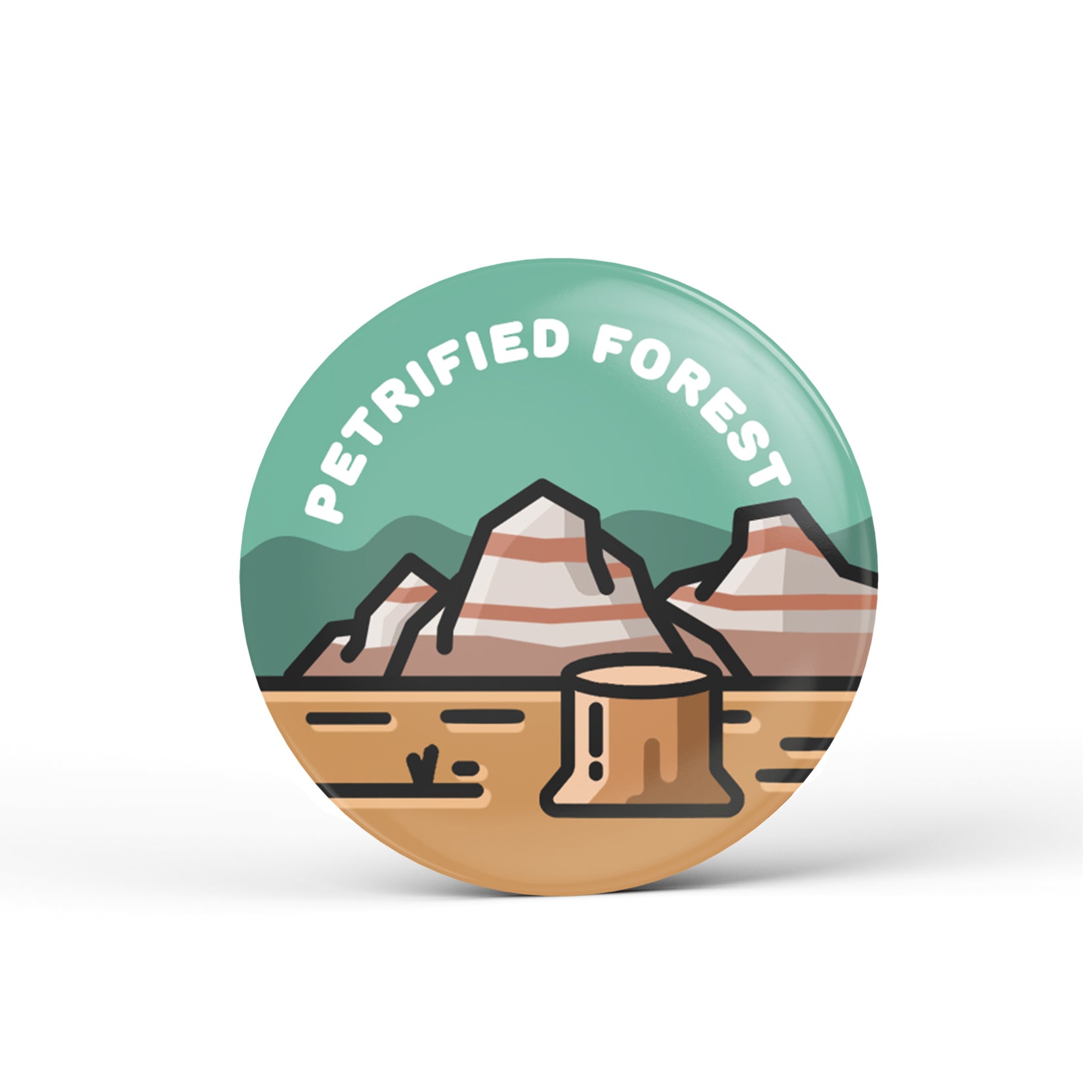 Petrified Forest National Park Button