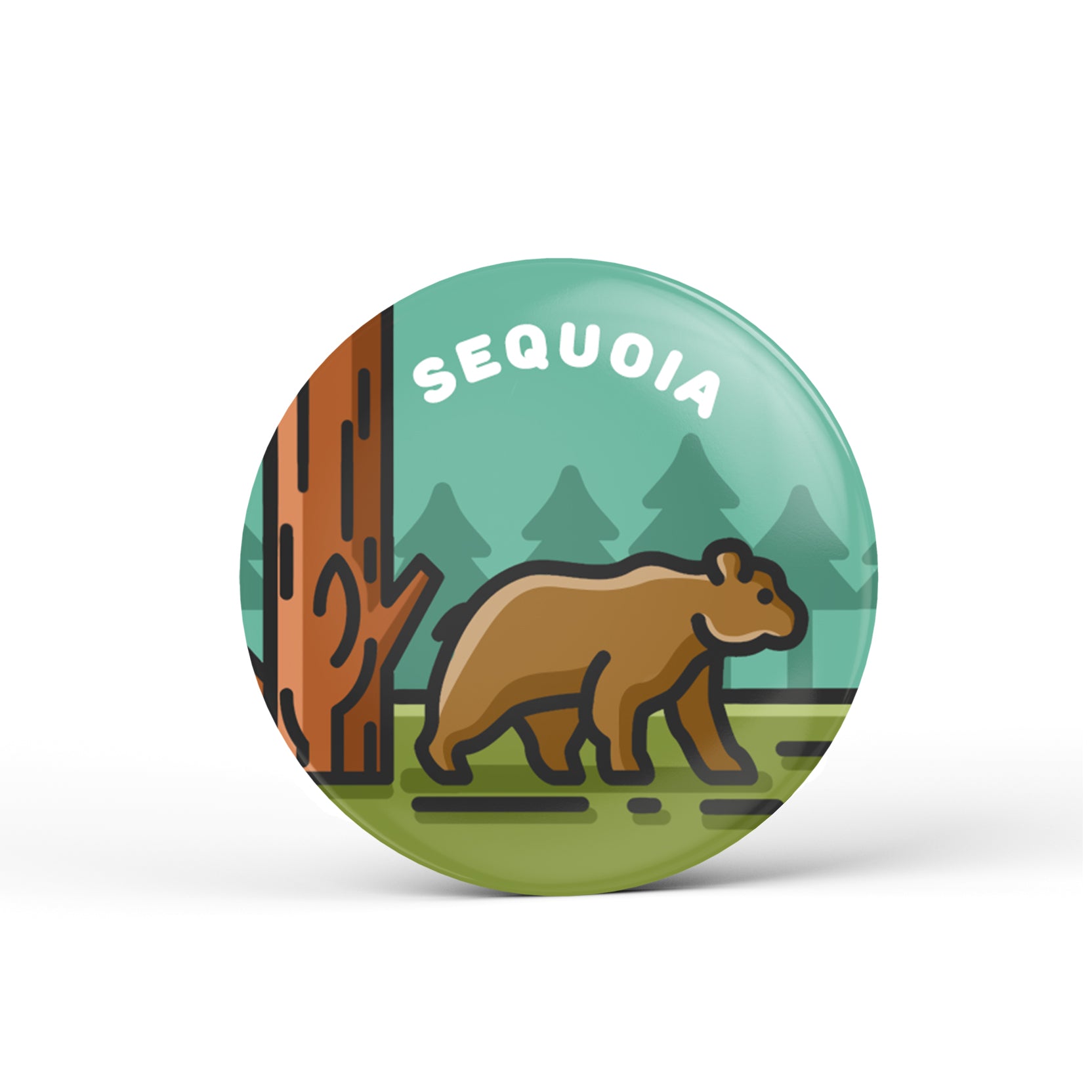 Sequoia National Park Button