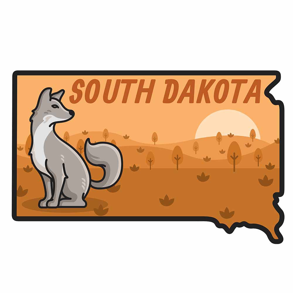 South Dakota Sticker