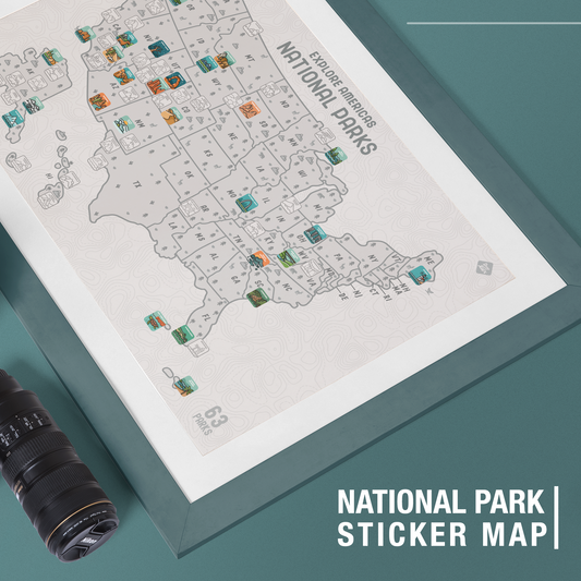 National Park Travel Map